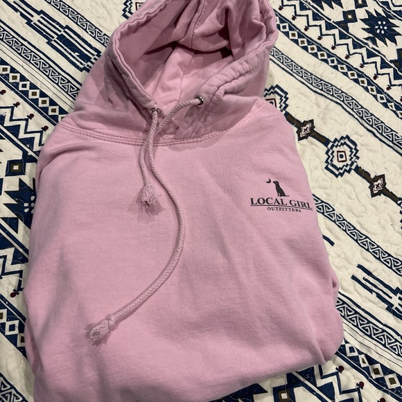 Pink Hoodie Sweatshirt - Picture 3 of 3